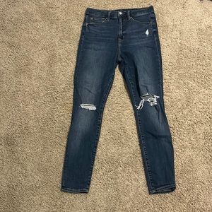 Gap Dark Wash Skinny Jeans